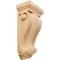 Ekena Millwork 7 1/2"W x 4 1/2"D x 14"H Cole Pilaster Wood Corbel, Red Oak CORW07X04X14CORO - alternate 1